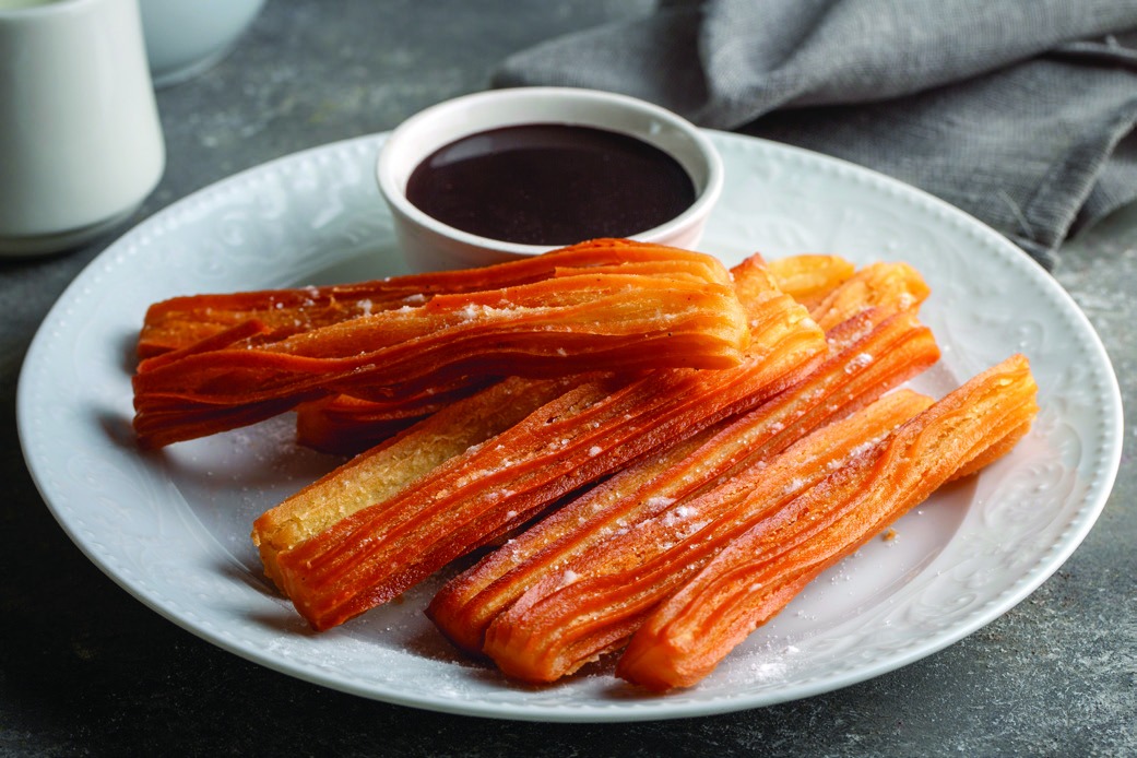 Churros con Chocolate