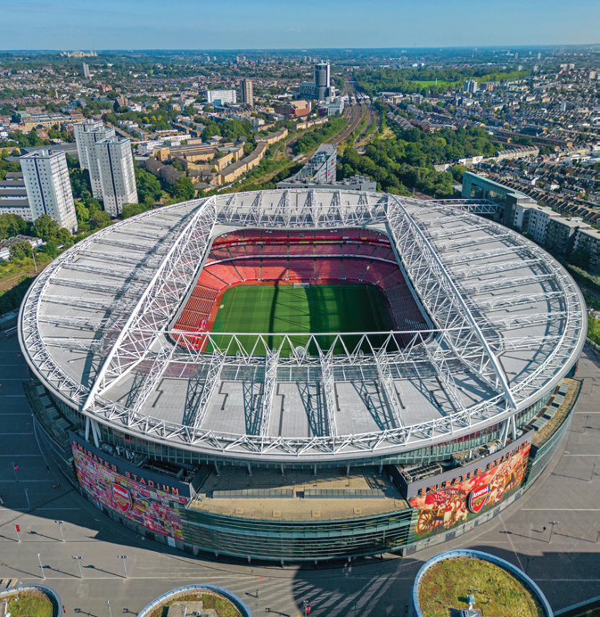 The Emirates Stadium