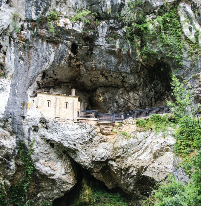 The Holy Cave, Covadonga