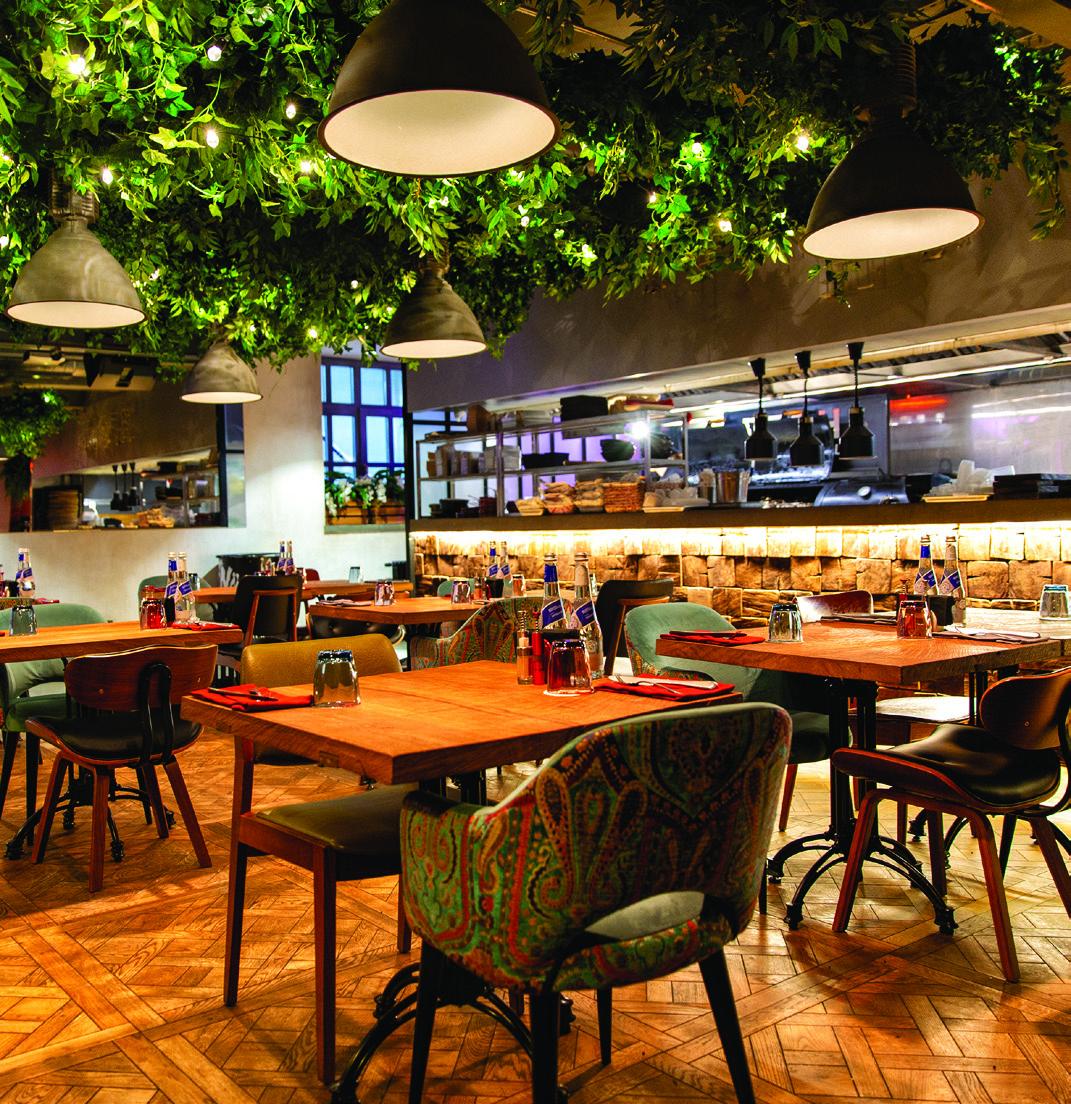 Barcelona, Madrid & Seville restaurant interior