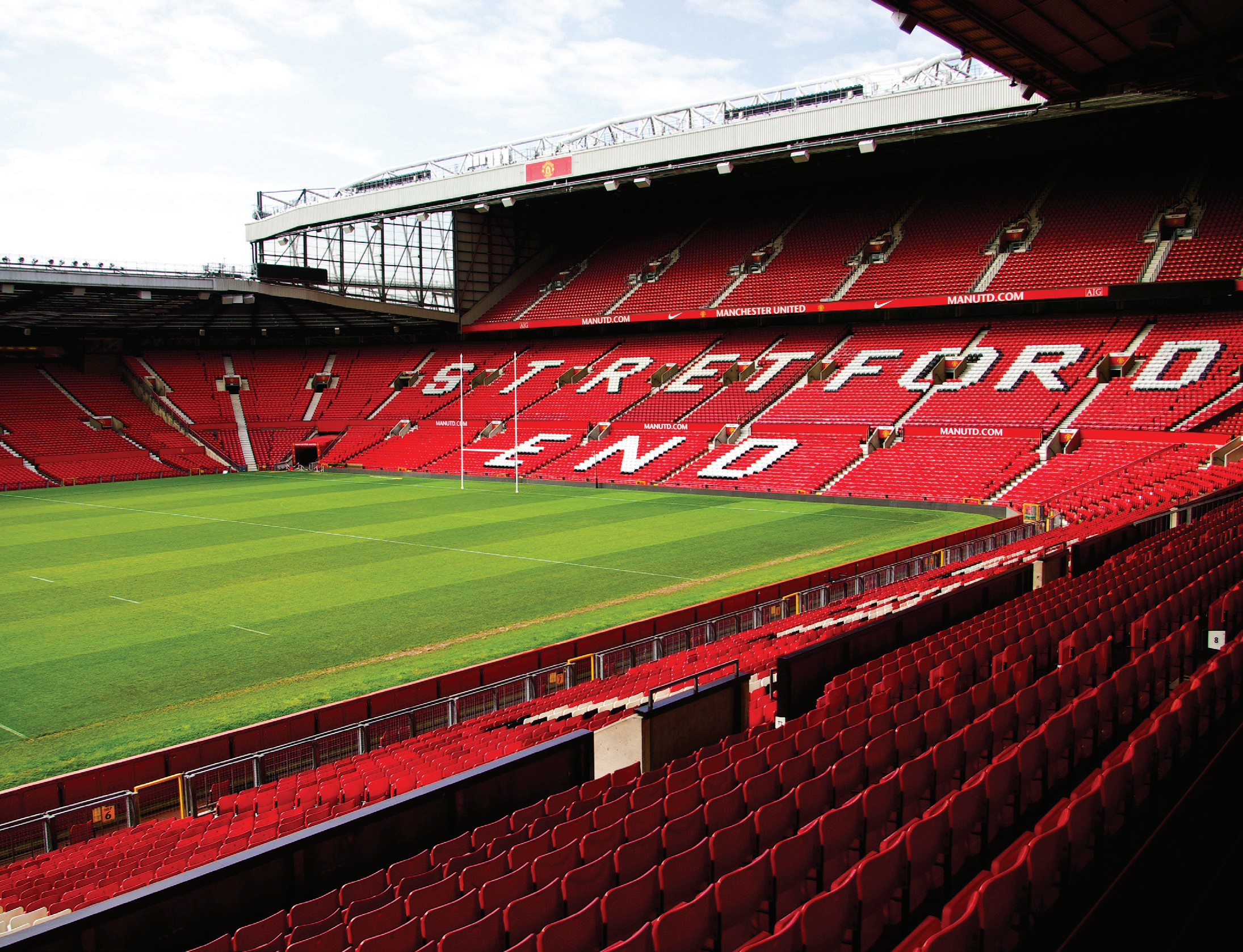 Old Trafford stadium, Manchester