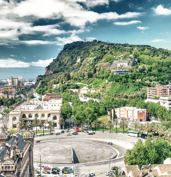Montjuic Mountain, Barcelona
