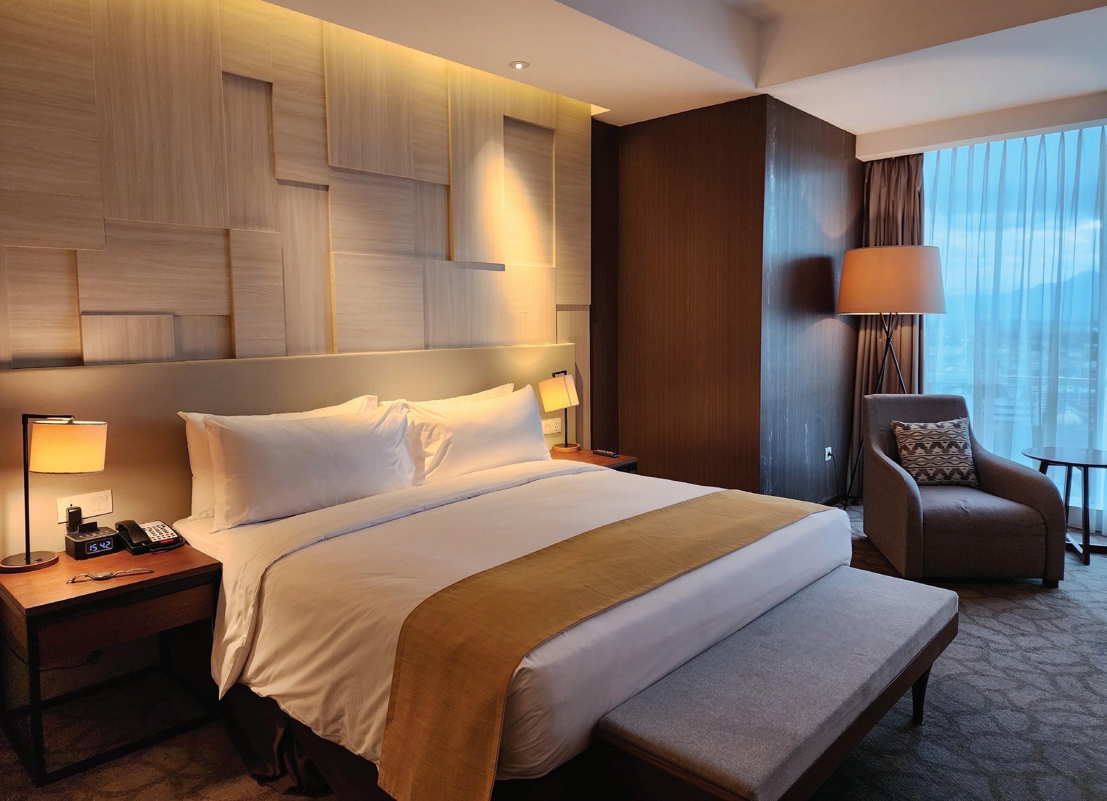 Hotel room interior