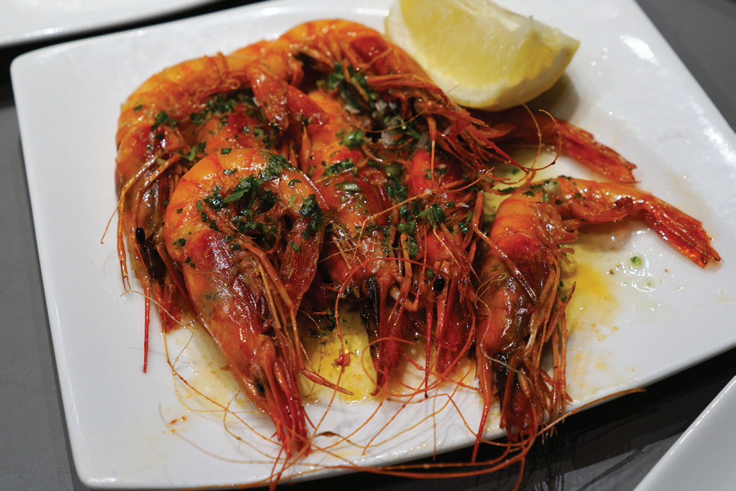 Gambas a la Plancha