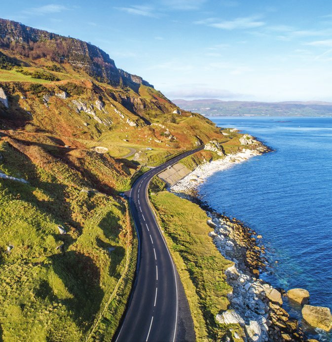 The Antrim Causeway Coastal Route