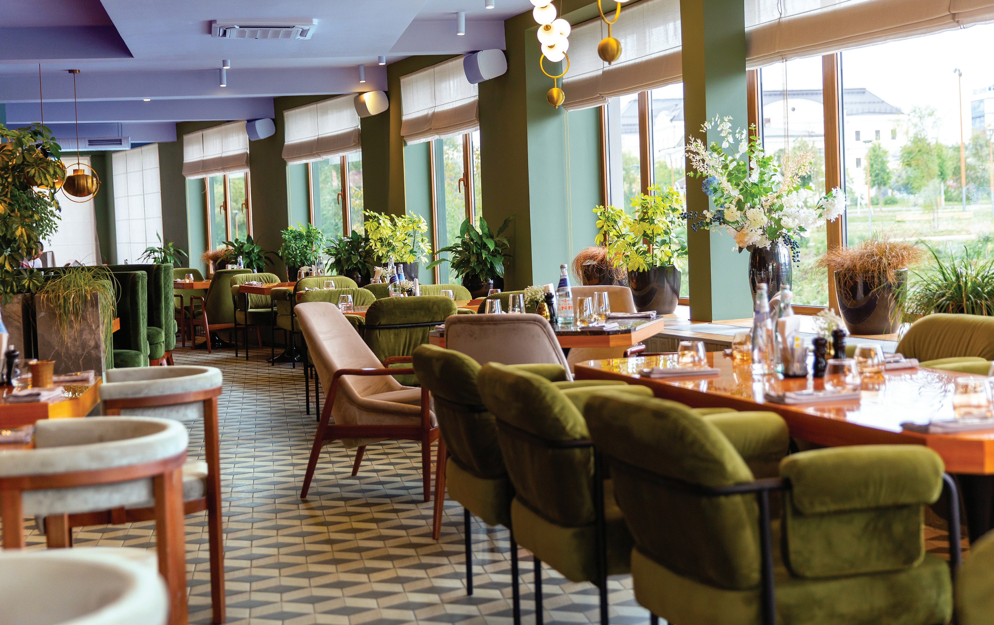 Restaurant interior