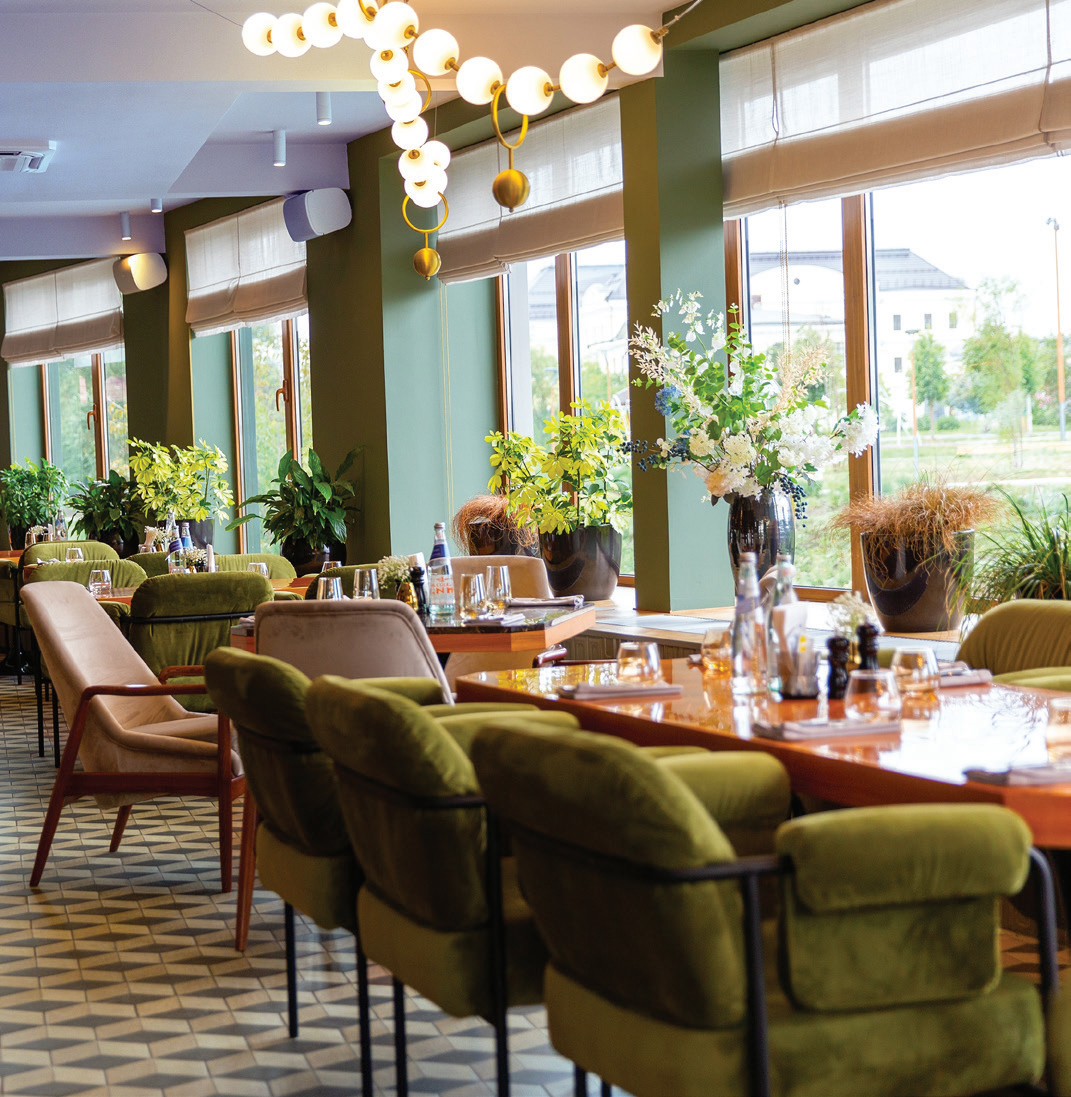 Madrid & Basque Country restaurant interior