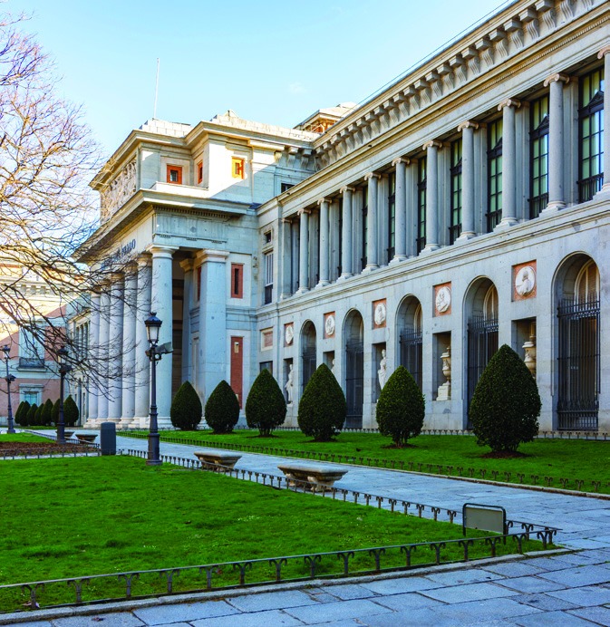 The Paseo del Arte, Madrid