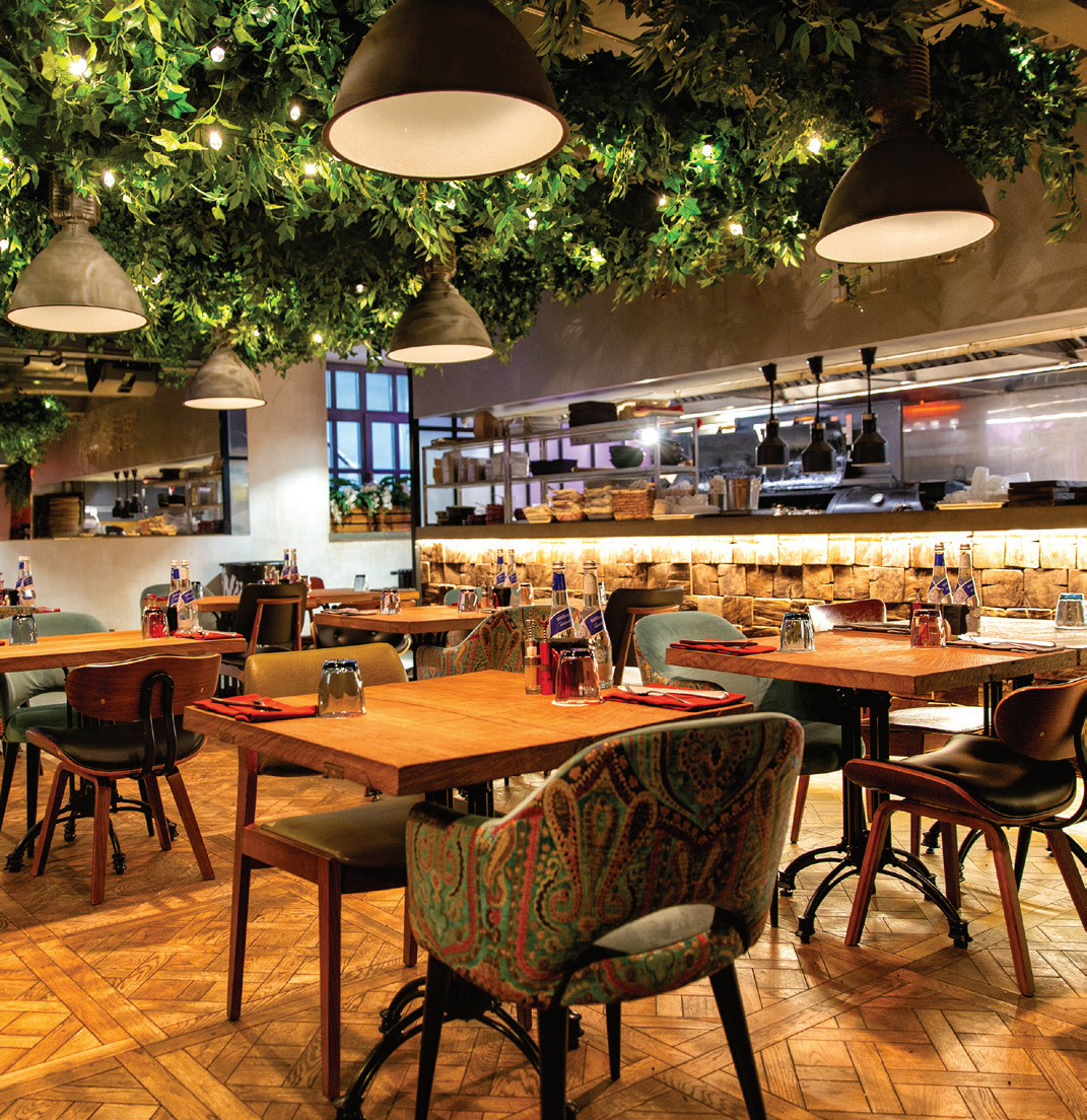 Barcelona, Madrid & Cordoba restaurant interior