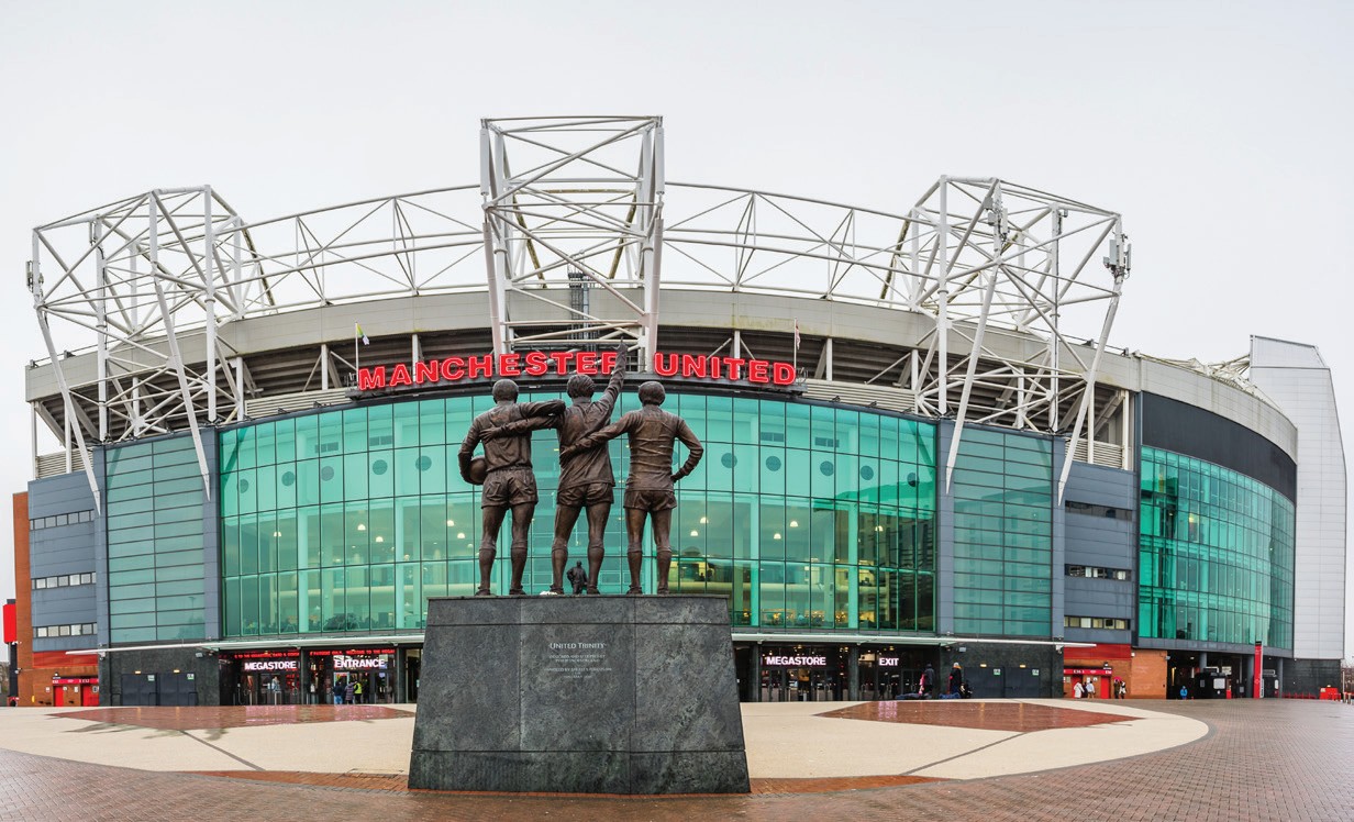 The Old Trafford Stadium
