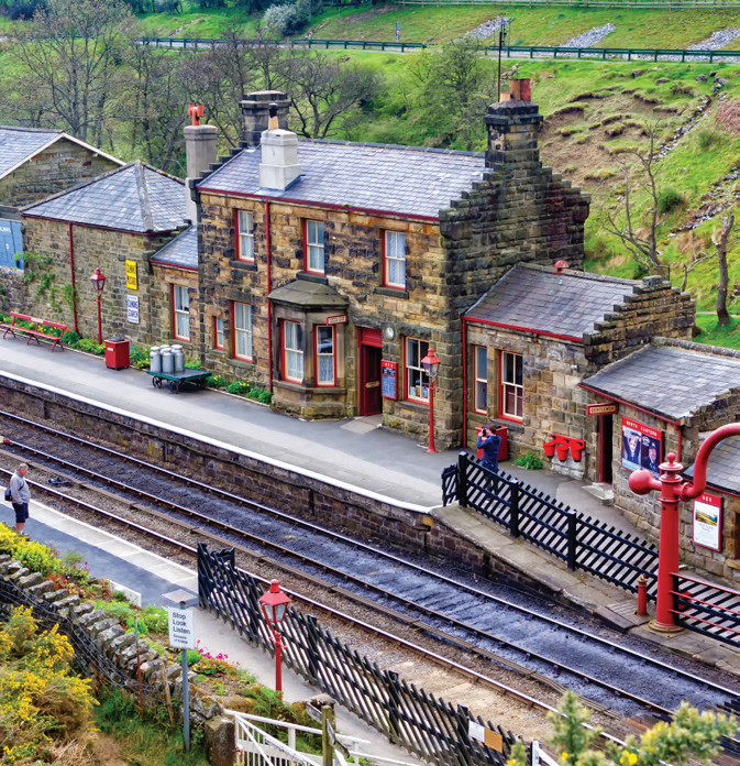 The Goathland (‘Harry Potter’) Station, North Yorkshire