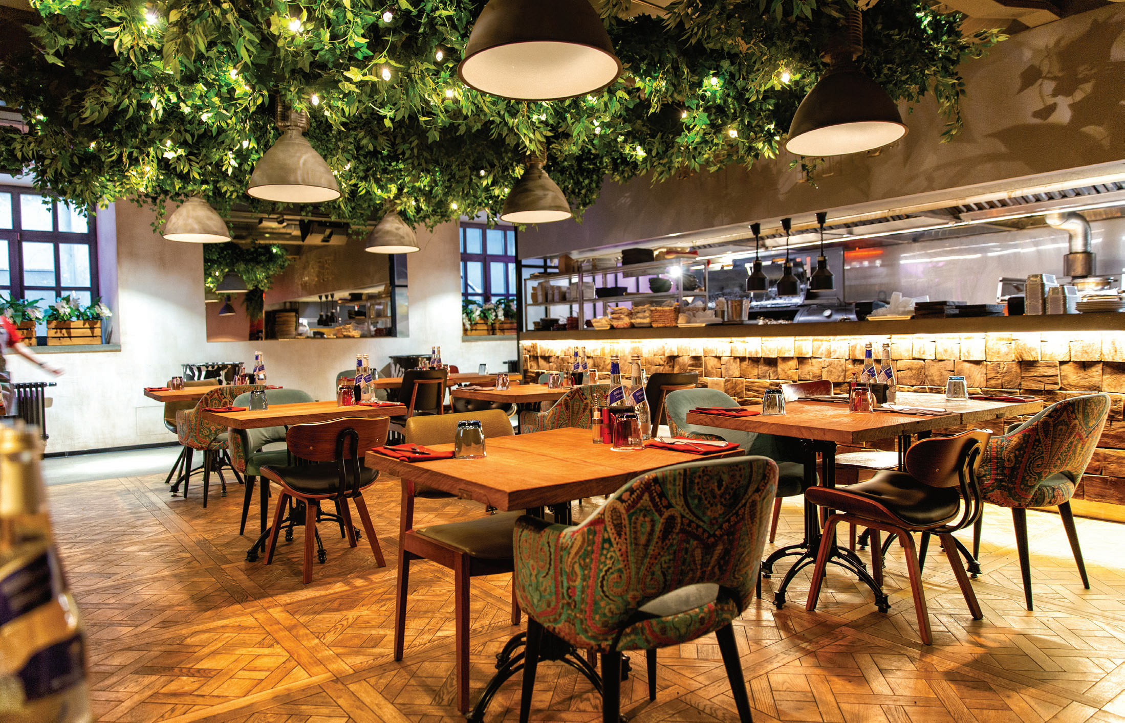 San Sebastian restaurant interior