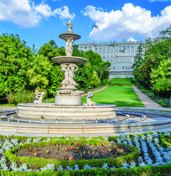 The Campo del Moro, Madrid