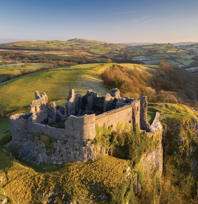 Carreg Cennen Castle, Wales