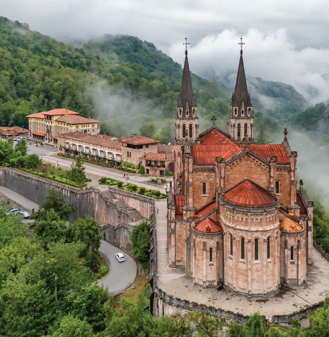 The Sanctuary of Covadonga