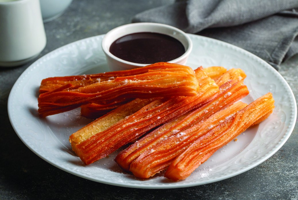 Churros con Chocolate
