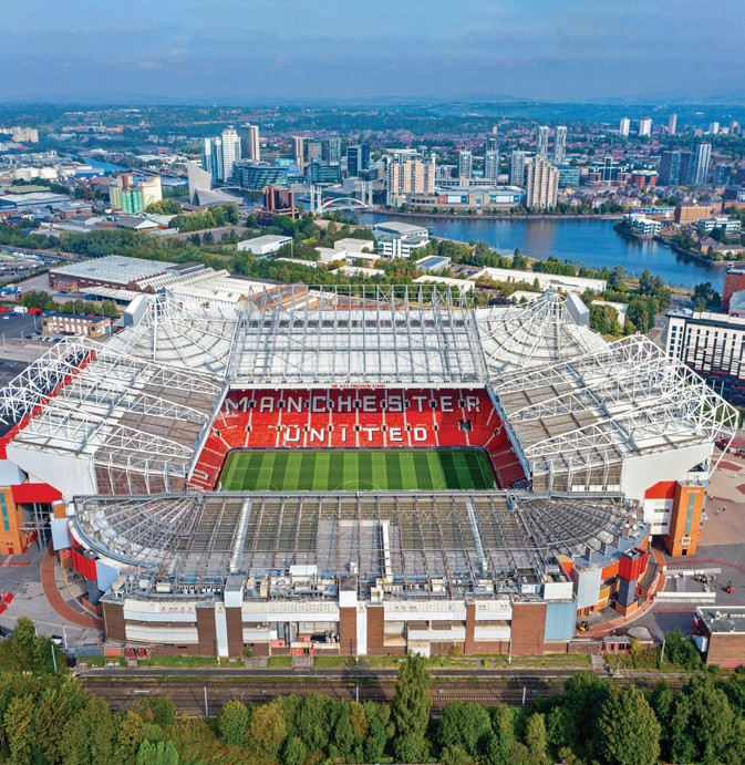 The Old Trafford Stadium, Manchester