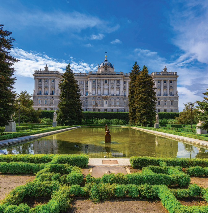 The Sabatini Gardens, Madrid