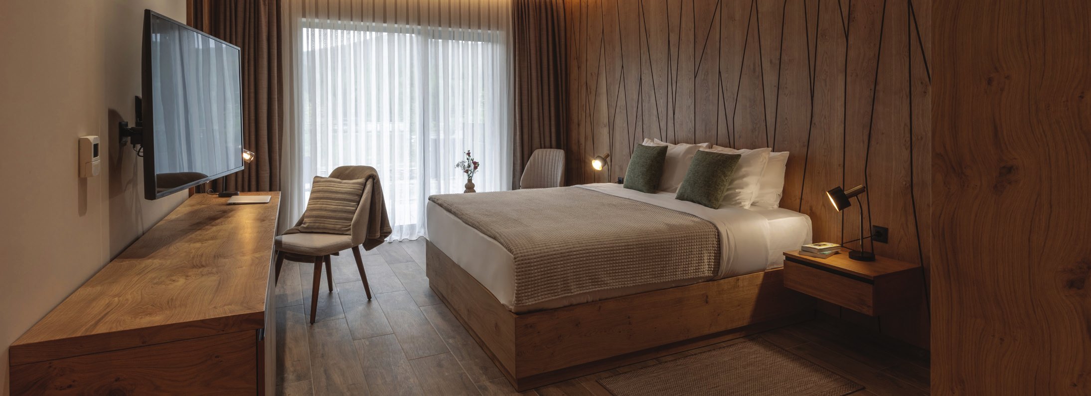 Hotel room interior