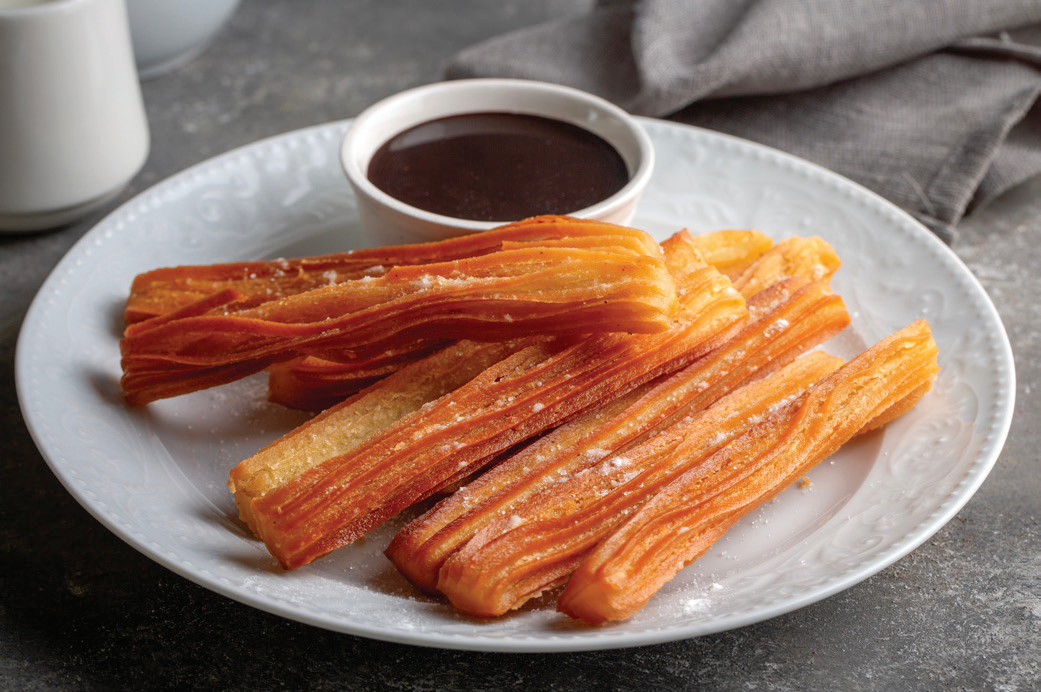 Churros con Chocolate